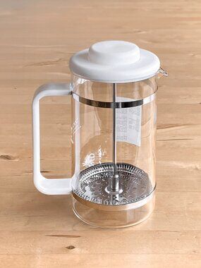 Vintage Classic Bodum Bistro 8-cup French Press Coffee Maker Matte White